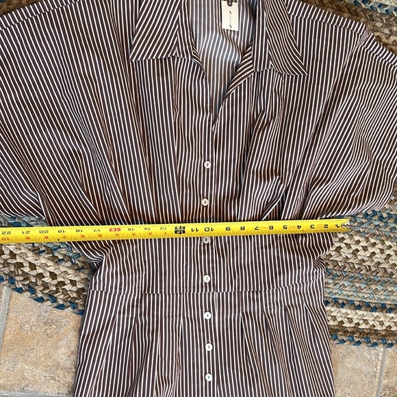 Anthropologie x  Exquise The Tobie Pleated Romper Size Large NWT - Picture 8 of 12